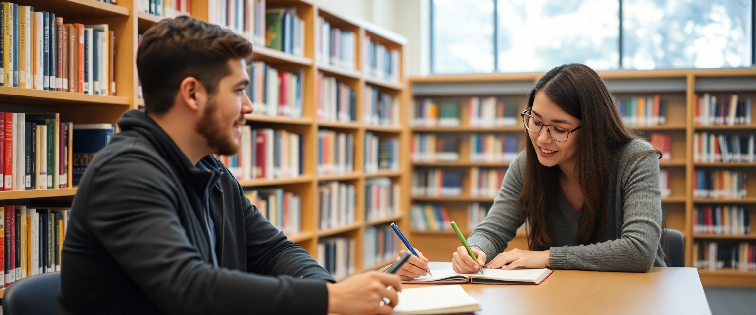 Math tutoring session library 2